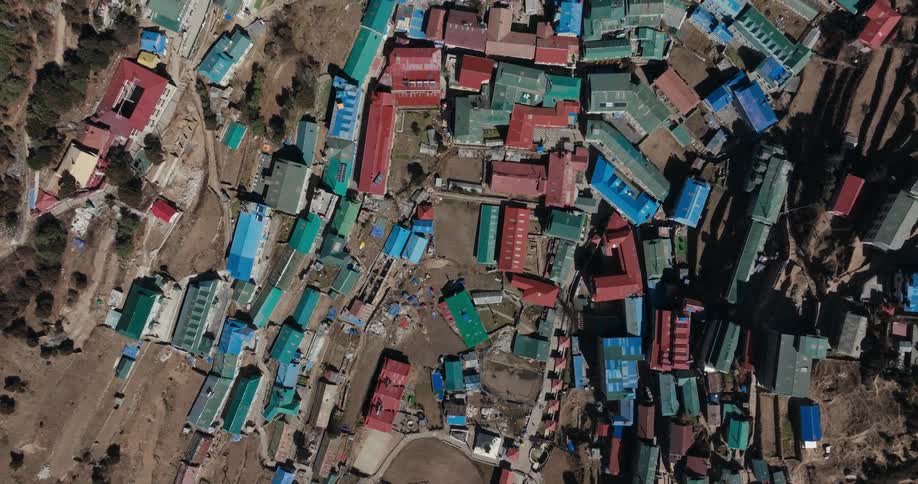 A small town located in a rural area