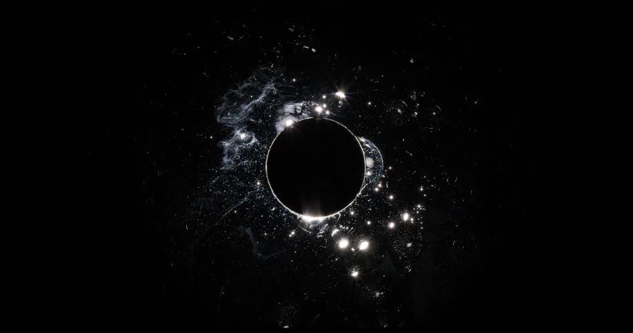 A dark clip of the universe