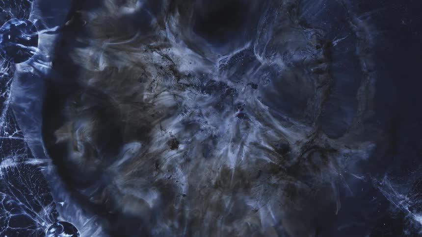 A cloudy nebula in the milky way