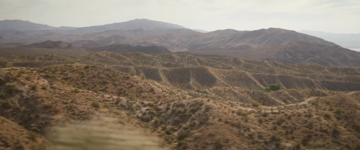 In the valley there are mountains and hills
