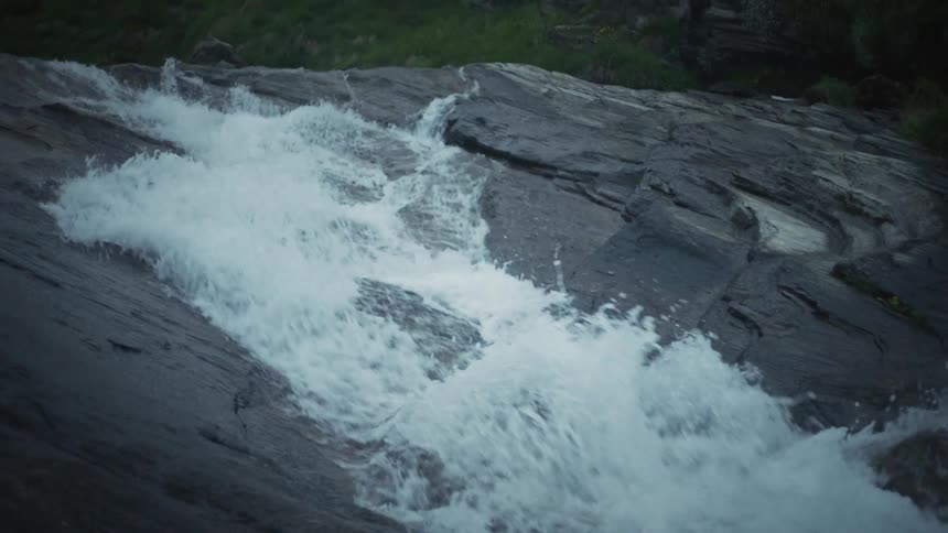 Several streams combine to create one bigger stream