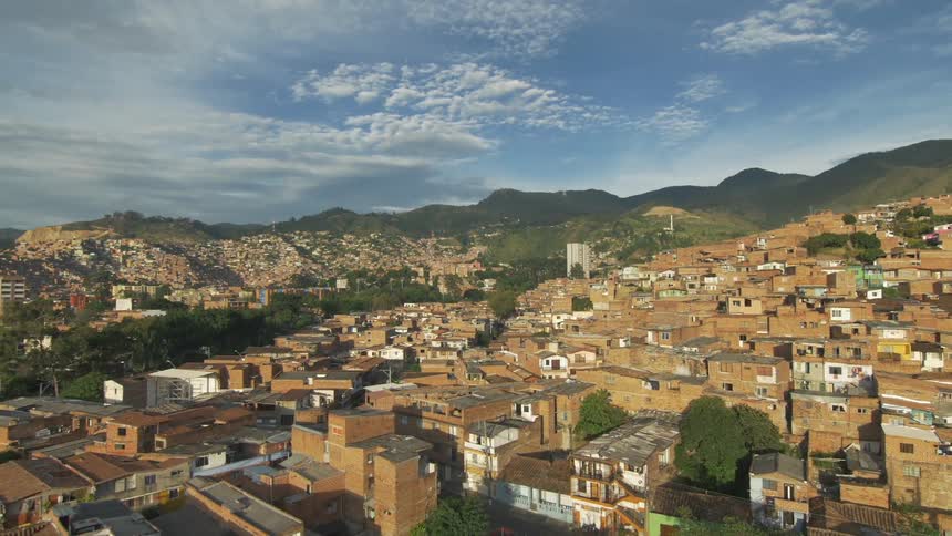 Aerial view of a city