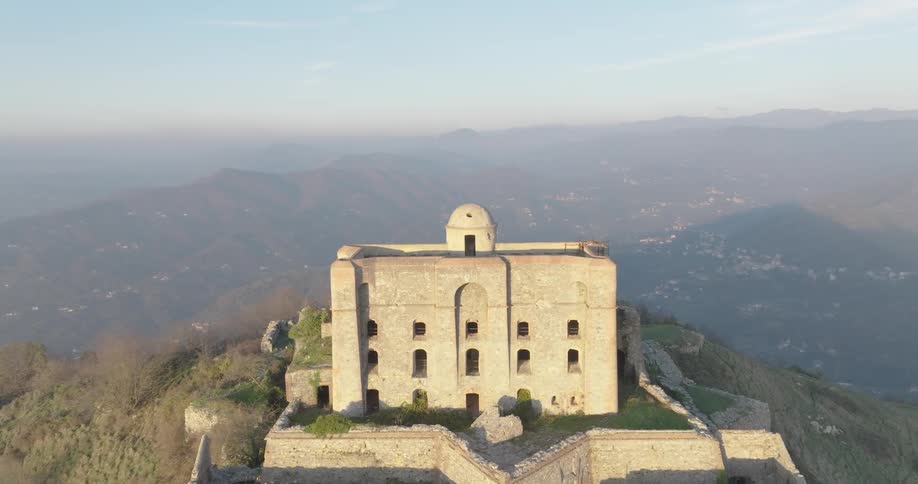 Aerial footage of forte diamante