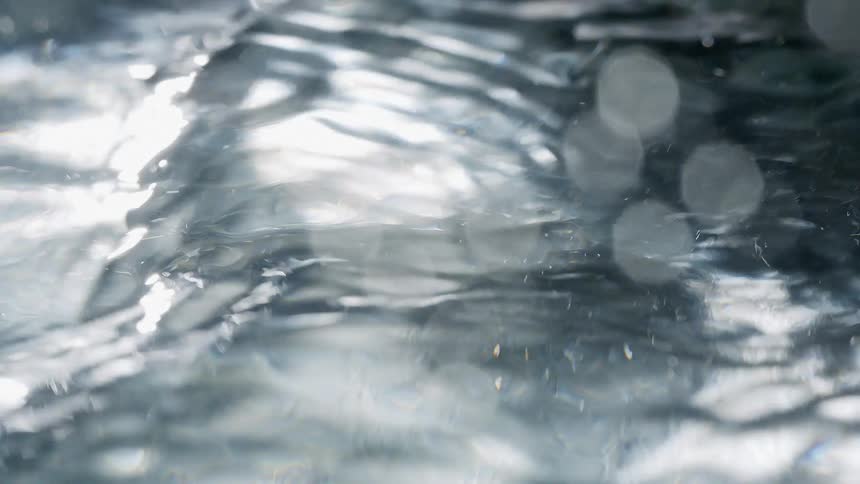 A rippling water surface