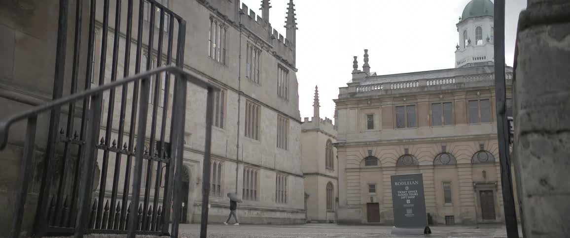 Bodleain old library in oxford