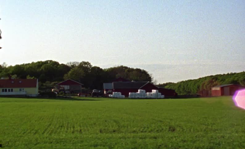 A clip of a rural community