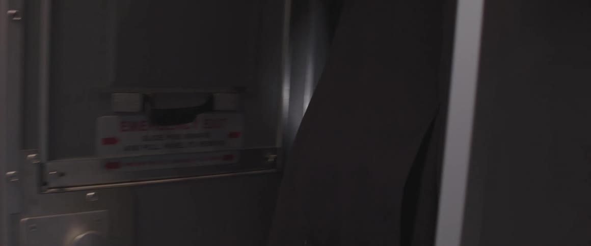 Airplane captain entering the cockpit