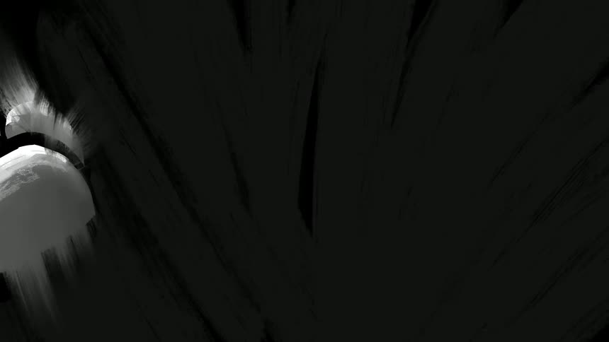 Animation of a boxer throwing punches against a dark background