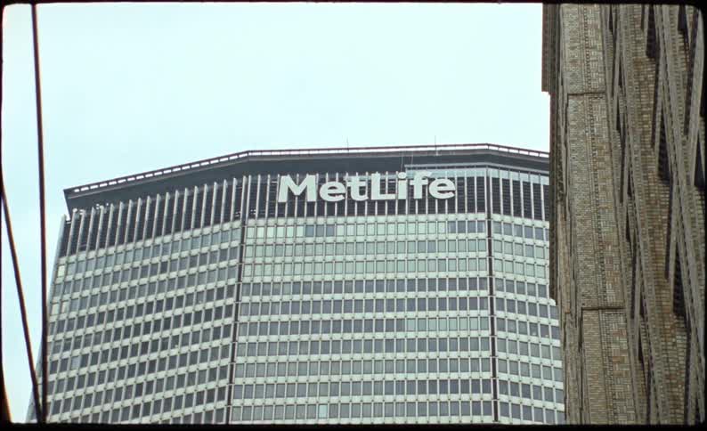 Facade of the metlife building in new york city