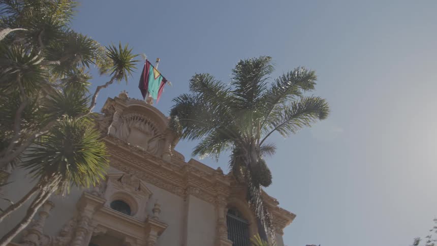 The exterior of balboa park in san diego california
