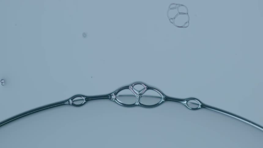 A piece of metal sits on a table