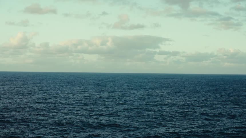 Placid ocean waters
