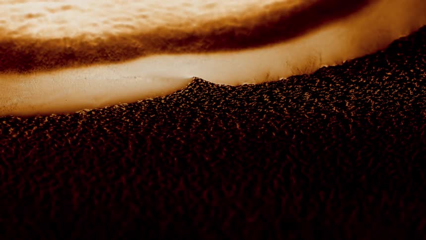 Brownish texture melting in an abstract way