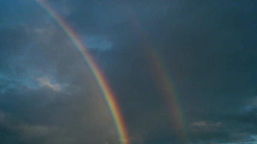 A double rainbow
