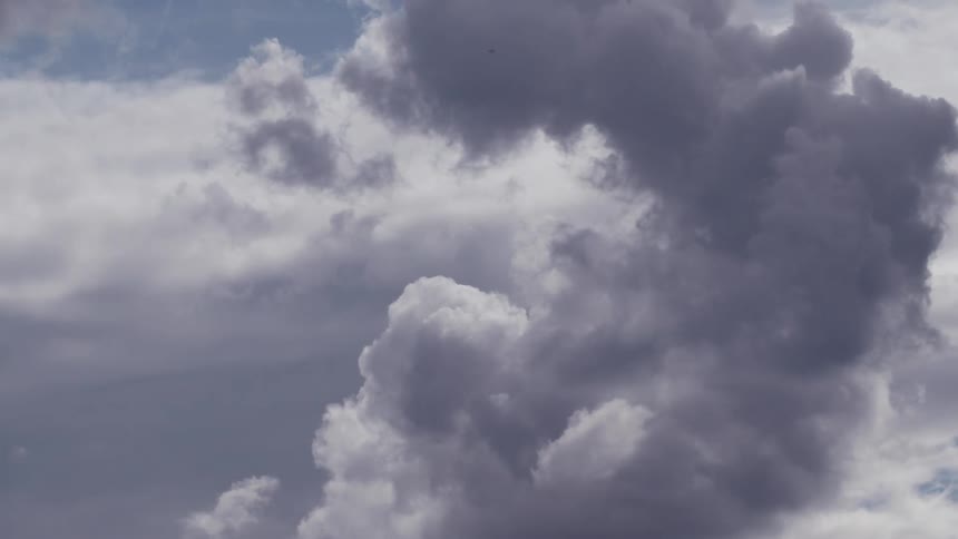 Cloudy clouds in the sky