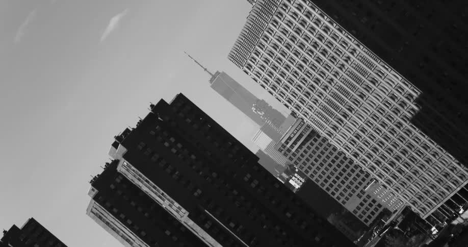 Commercial and urban skyscrapers in a metropolis