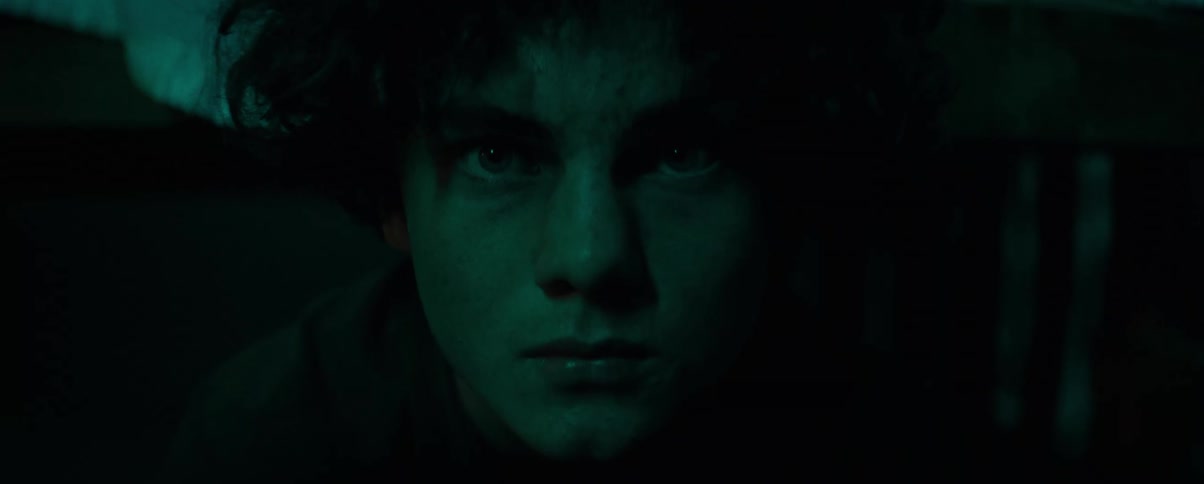 Portrait of a young man with angry facial expression