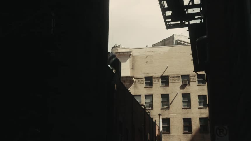 Buildings in a metropolis on a cloudy day