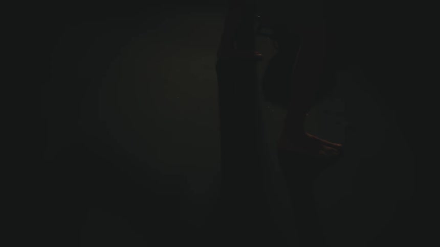 Two people move their lower bodies in a creepy and jerky way