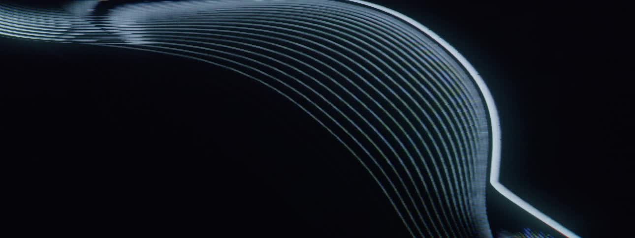 Abstract pattern of moving lines