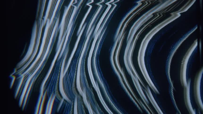 Stripes in various colorsbend and flow forming complex patterns