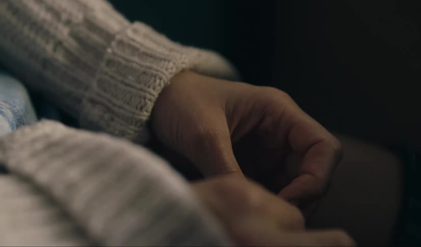 Closeup of a persons hands