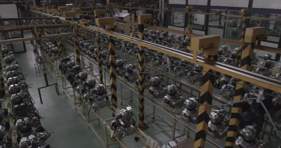 A machine workshop