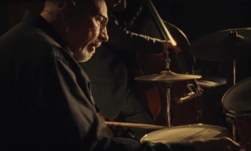 Drummer Playing on stage