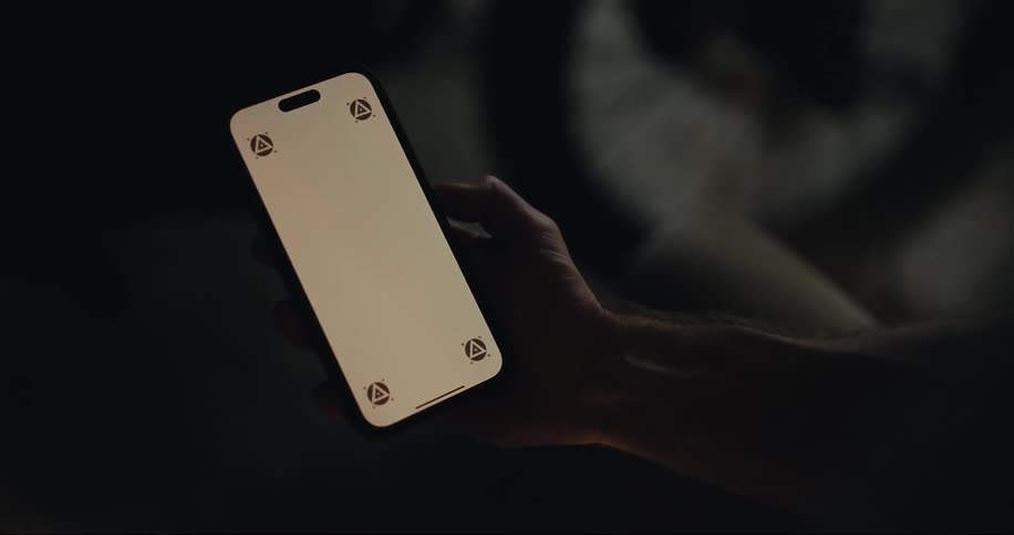 Pair of hands holding a smartphone