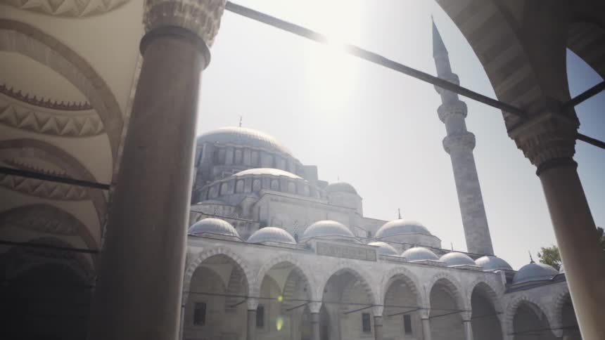 Beautiful Mosque in sunlight