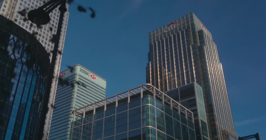 Panorama of modern buildings in a metropolis