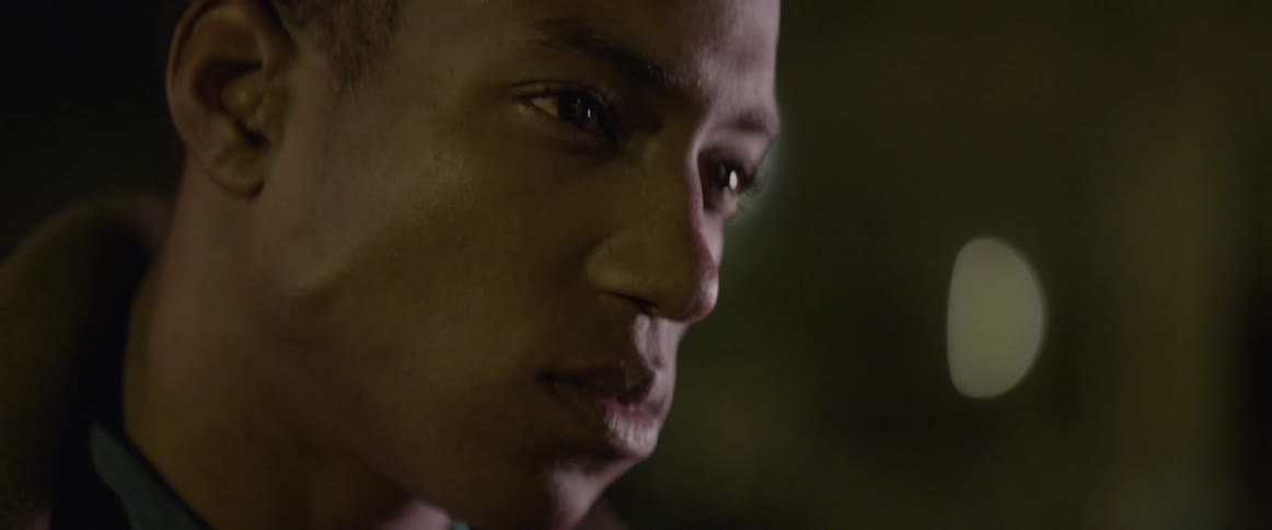 A man looks sad