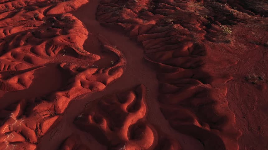 Mountain ranges on mars