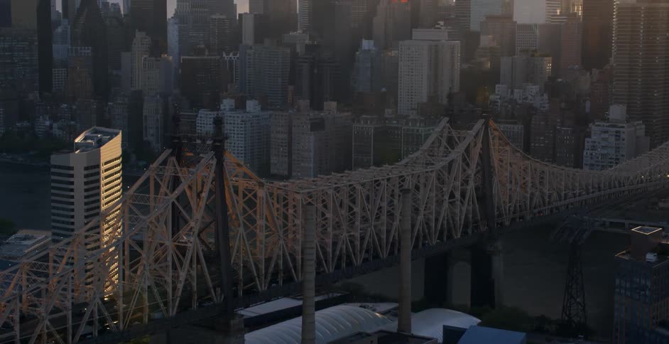View of a bridge and a city on a sunny day