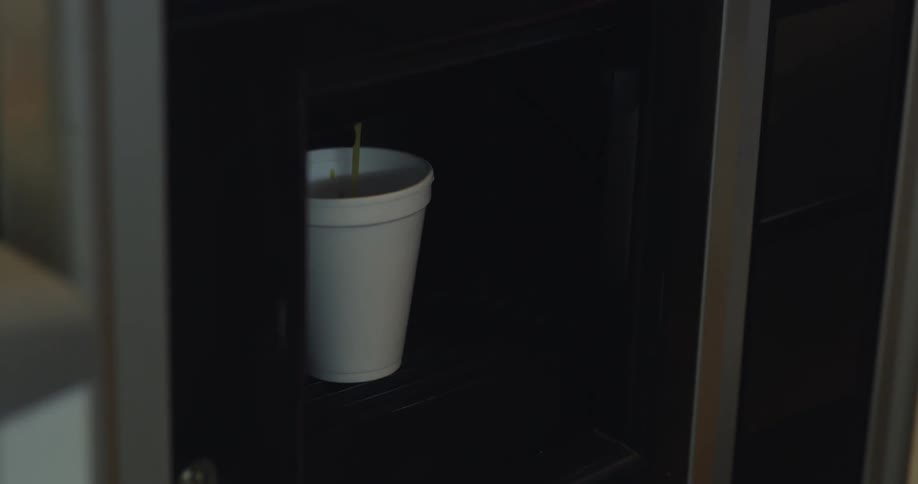 A clip of a beverage drink