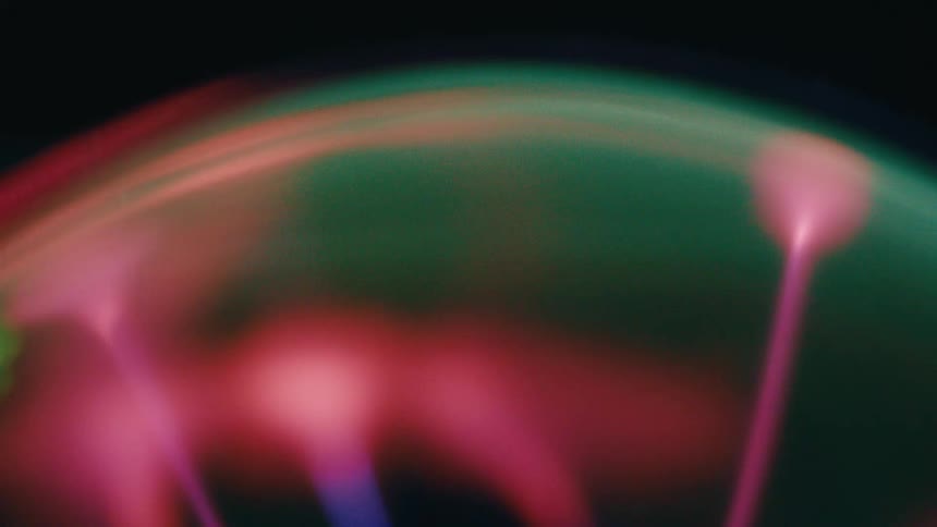 A clip of a glowing light