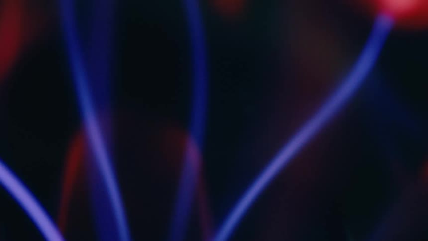 Abstract neon colored lights