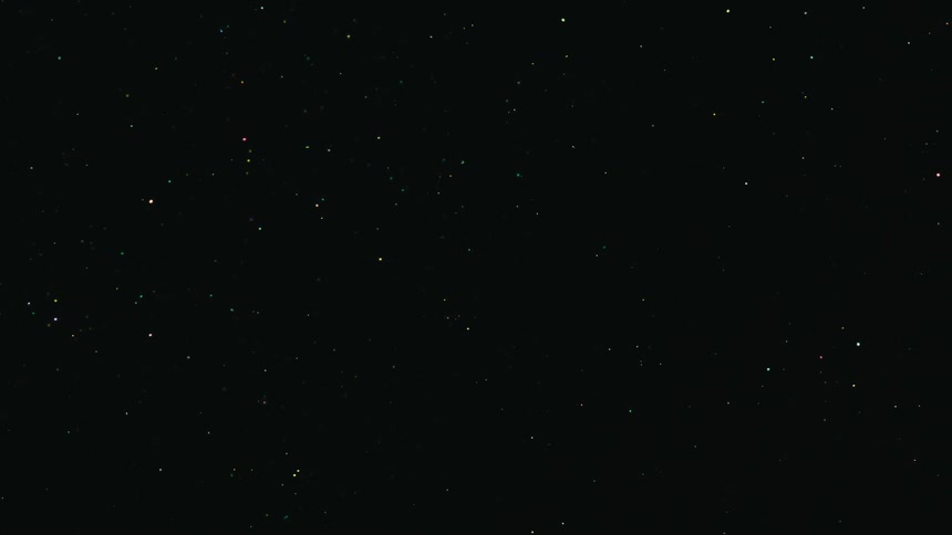 A night clip of the night stars