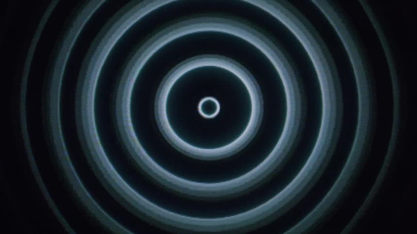 Abstract hypnotic circles