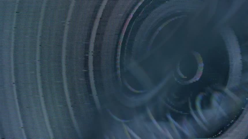 Abstract patterned circular lines