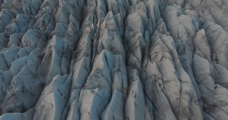 Intricate Glacial Textures