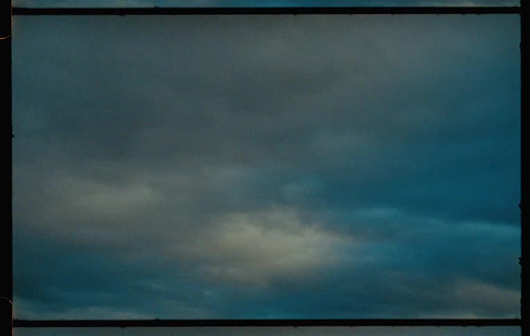 Blue sky with dense clouds