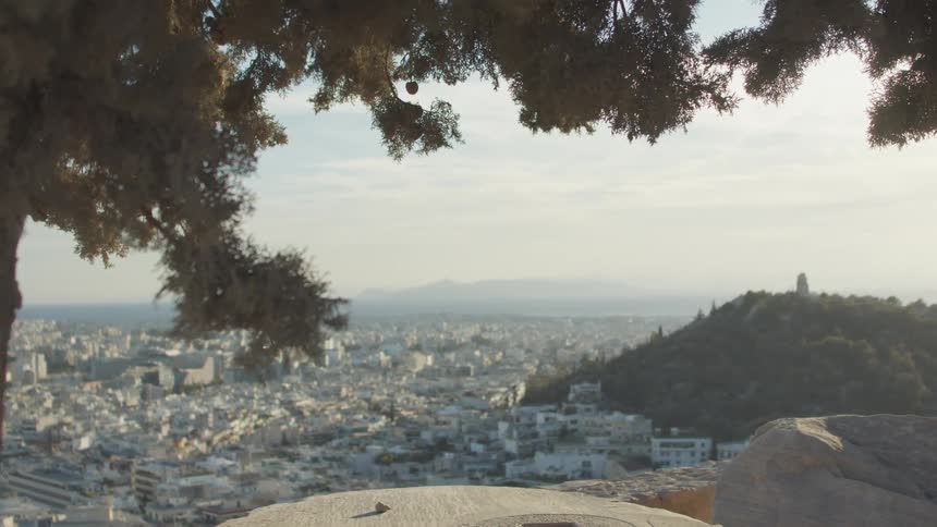 Looking out over athens
