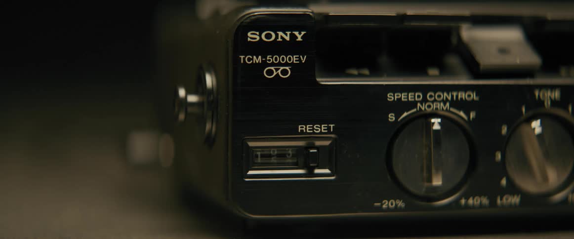 Counter slowly moving on a Cassette Recorder