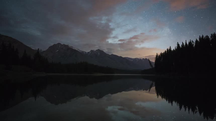 A clip of a lake