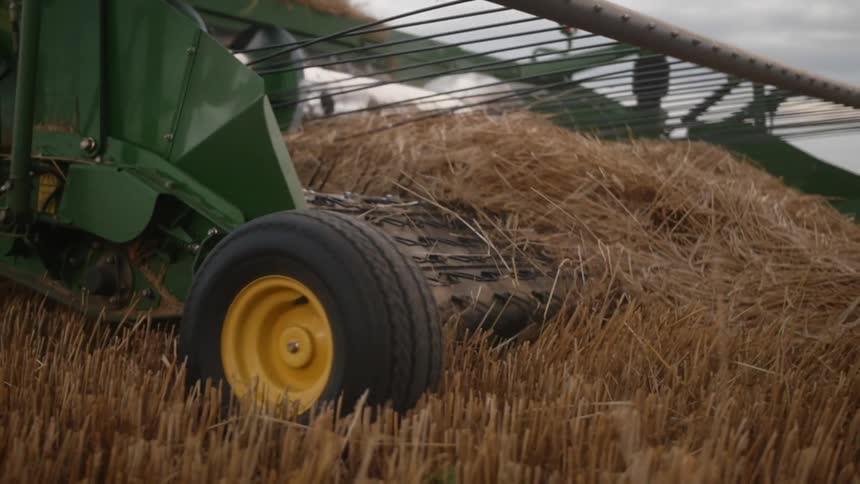 A clip of an harvest process
