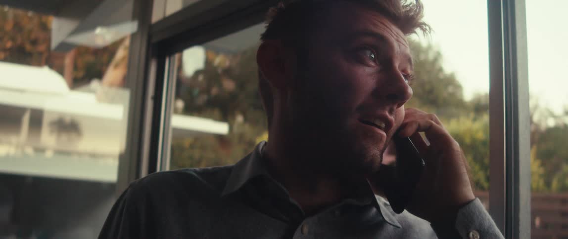 Man talking on cell phone