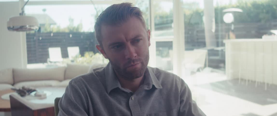 Man sitting thoughtfully