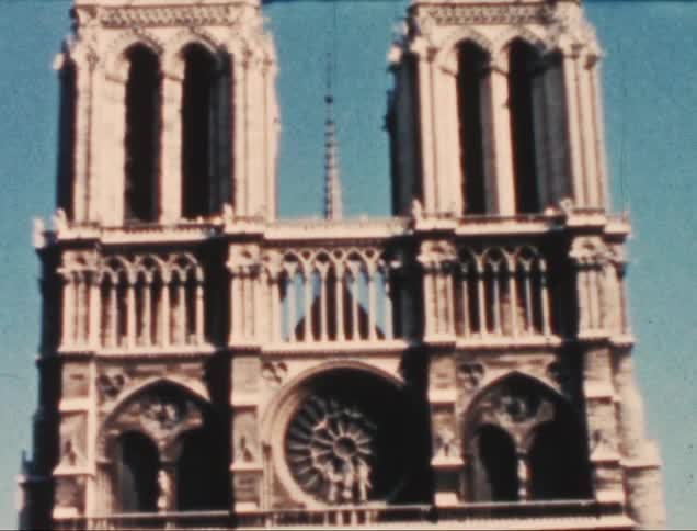 A footage of a monumental building