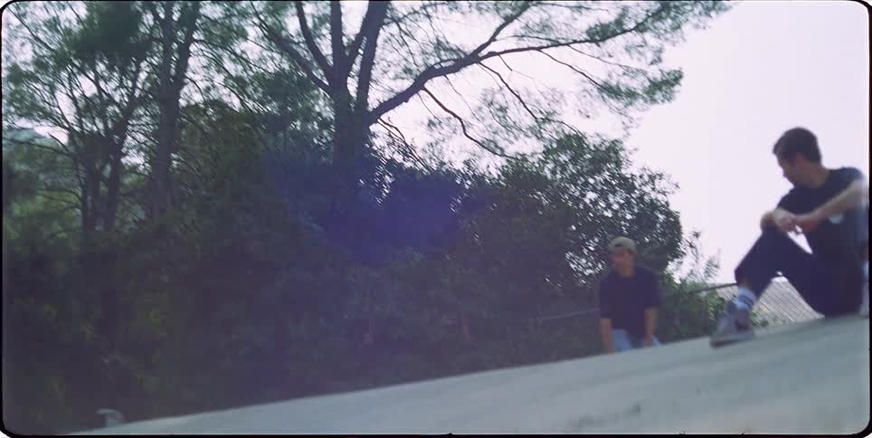 Man messing up a skateboard trick